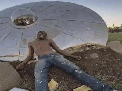 UFO has crashed in Compton.